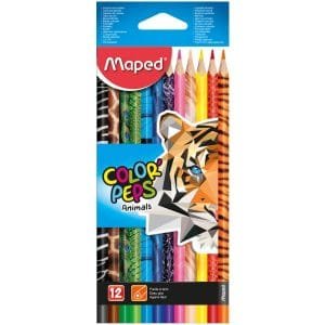 ksilompogies zwgrafikis maped color peps 12p animal 832212 600x600 1